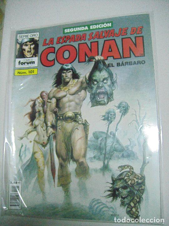 C&oacute;mics: LA ESPADA SALVAJE DE CONAN -VARIOS N&Uacute;MEROS - ED. FORUM - Foto 50
