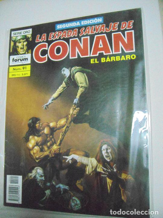 C&oacute;mics: LA ESPADA SALVAJE DE CONAN -VARIOS N&Uacute;MEROS - ED. FORUM - Foto 51