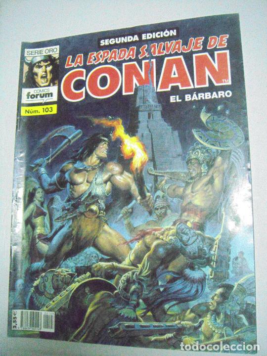 C&oacute;mics: LA ESPADA SALVAJE DE CONAN -VARIOS N&Uacute;MEROS - ED. FORUM - Foto 52