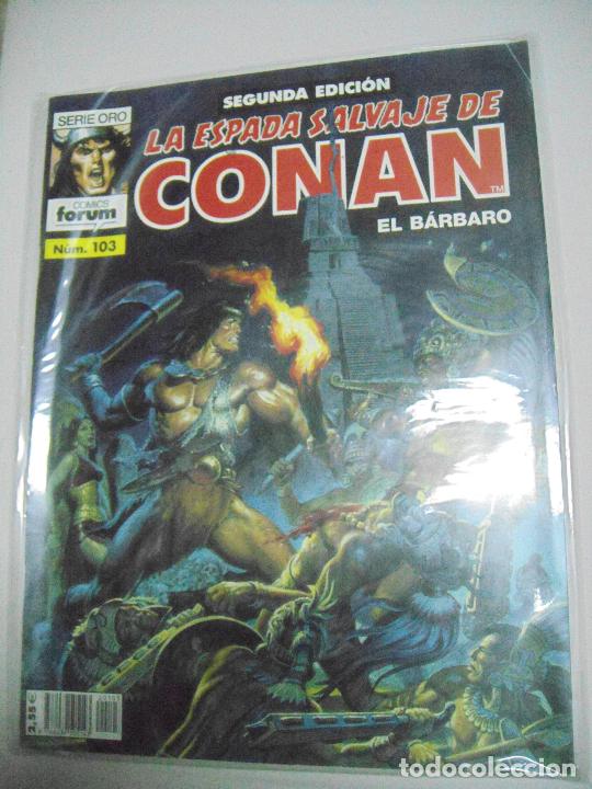 C&oacute;mics: LA ESPADA SALVAJE DE CONAN -VARIOS N&Uacute;MEROS - ED. FORUM - Foto 53