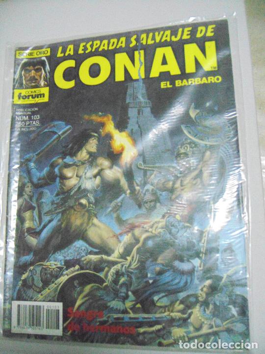 C&oacute;mics: LA ESPADA SALVAJE DE CONAN -VARIOS N&Uacute;MEROS - ED. FORUM - Foto 54