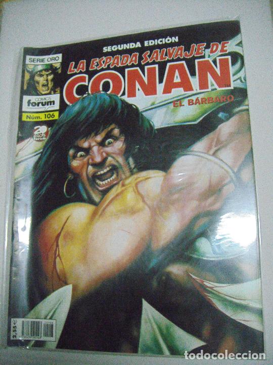 C&oacute;mics: LA ESPADA SALVAJE DE CONAN -VARIOS N&Uacute;MEROS - ED. FORUM - Foto 59