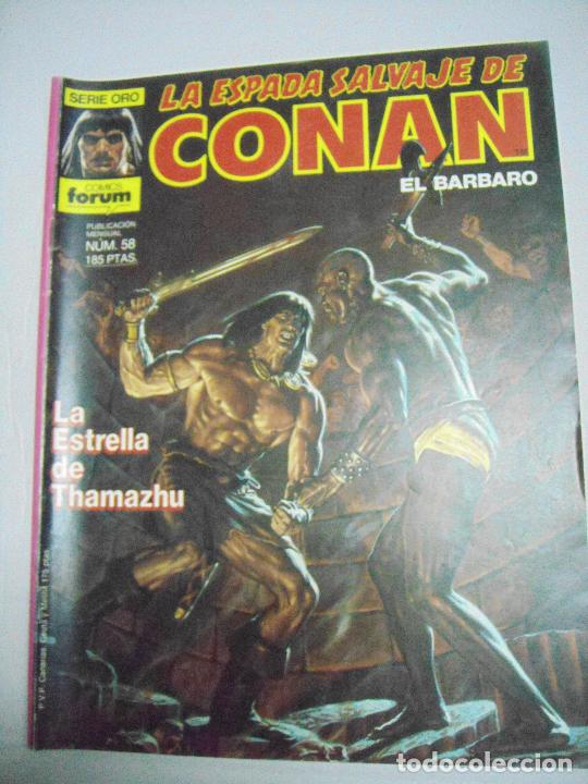 C&oacute;mics: LA ESPADA SALVAJE DE CONAN -VARIOS N&Uacute;MEROS - ED. FORUM - Foto 65