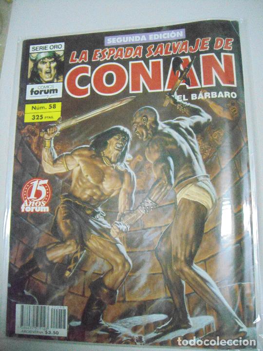 C&oacute;mics: LA ESPADA SALVAJE DE CONAN -VARIOS N&Uacute;MEROS - ED. FORUM - Foto 67