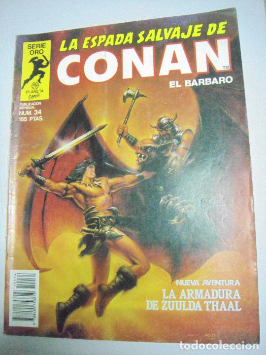 C&oacute;mics: LA ESPADA SALVAJE DE CONAN -VARIOS N&Uacute;MEROS - ED. FORUM - Foto 73