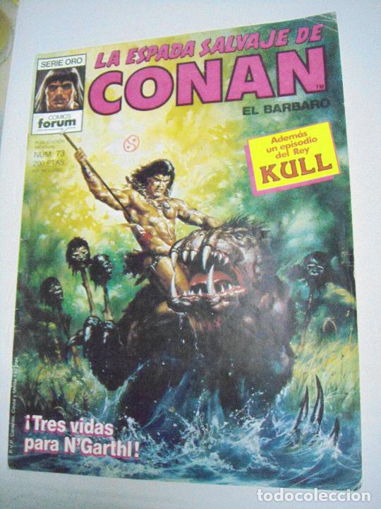 C&oacute;mics: LA ESPADA SALVAJE DE CONAN -VARIOS N&Uacute;MEROS - ED. FORUM - Foto 75