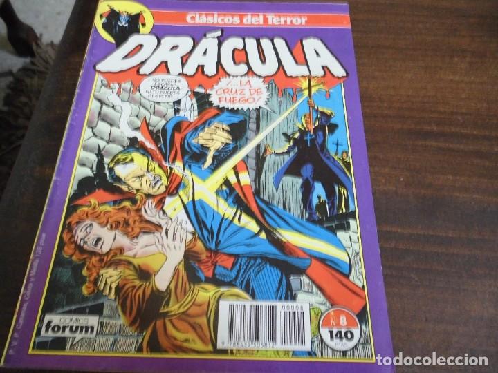 C&oacute;mics: CLASICOS DEL TERROR DRACULA N&ordm; 8 FORUM - Foto 1