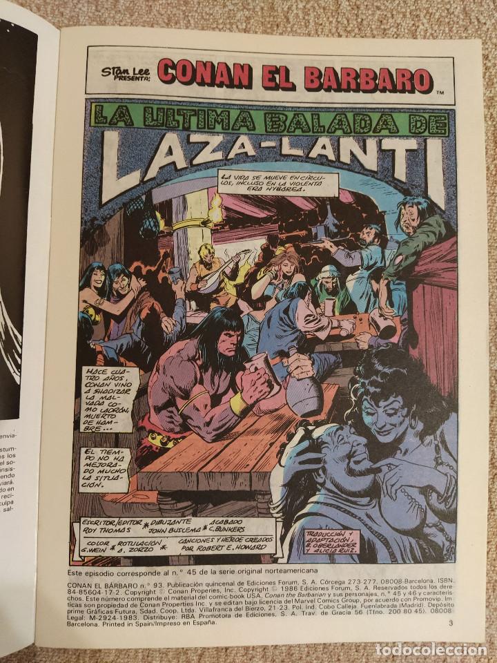 C&oacute;mics: Conan el B&aacute;rbaro vol 1 n&ordm; 93. Forum - Foto 3