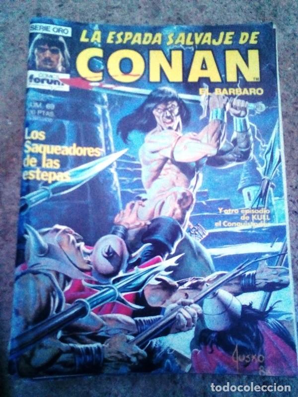 C&oacute;mics: 2 comics LA ESPADA SALVAJE DE CONAN - Foto 1