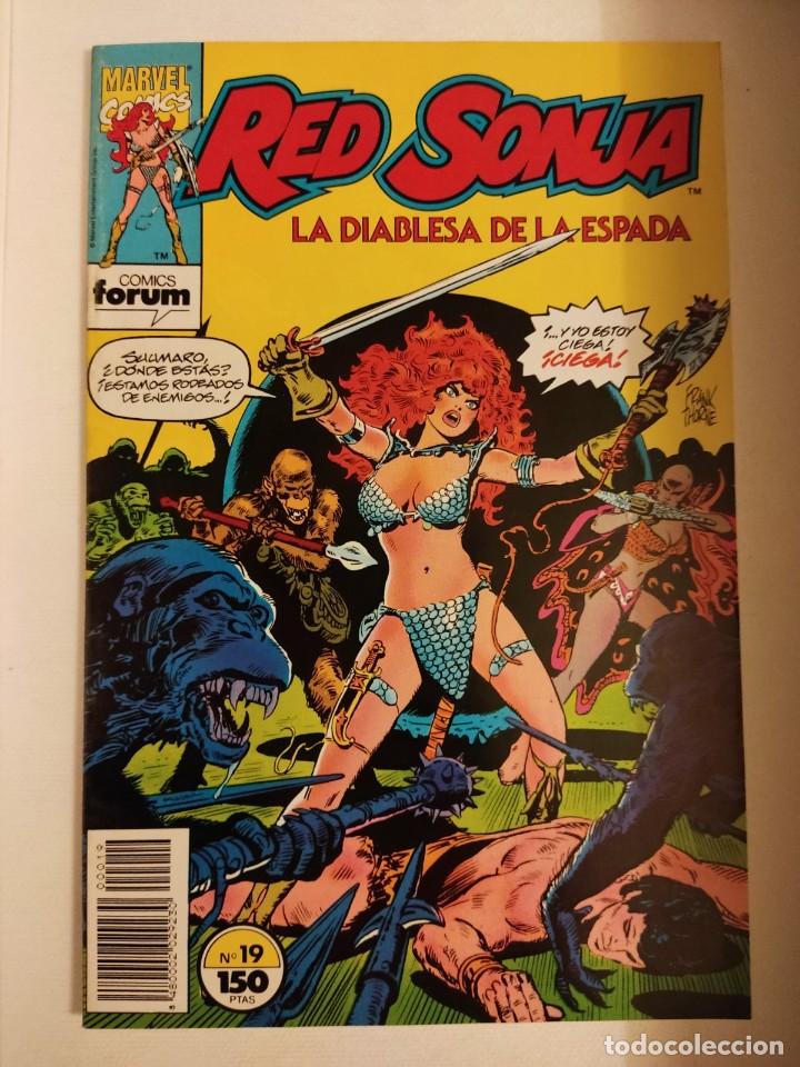 C&oacute;mics: RED SONJA LA DIABLESA DE LA ESPADA N&ordm; 19 DE ROY THOMAS Y FRANK THORNE - FORUM - Foto 1