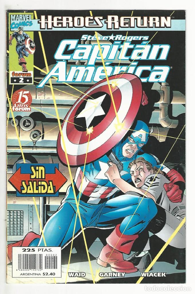 C&oacute;mics: Planeta. Capit&aacute;n Am&eacute;rica. Vol4. H&eacute;roes return. 2 - Foto 1