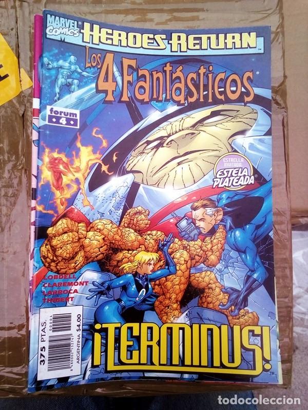 C&oacute;mics: FORUM. LOS 4 FANT&Aacute;STICOS HEROES RETURN COMPLETA 34 Numeros - Foto 4