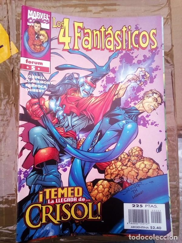C&oacute;mics: FORUM. LOS 4 FANT&Aacute;STICOS HEROES RETURN COMPLETA 34 Numeros - Foto 5
