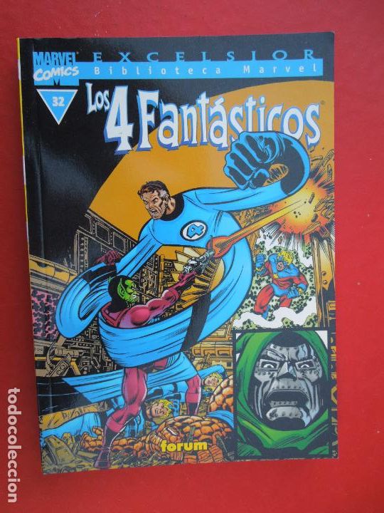 C&oacute;mics: LOS 4 FANTASTICOS ,N&ordm; 32 - EL SAMURAI DESTRUCTOR - 2001- MARVEL COMICS - EXCELSIOR - Foto 1