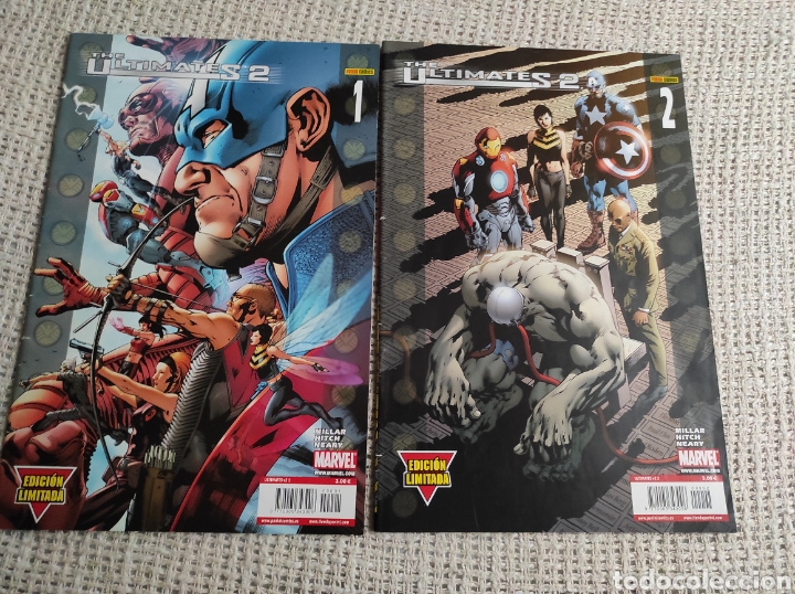 C&oacute;mics: The Ultimates 2 VOL 2 N&ordm; 1 Y 2 - Edita : PANINI