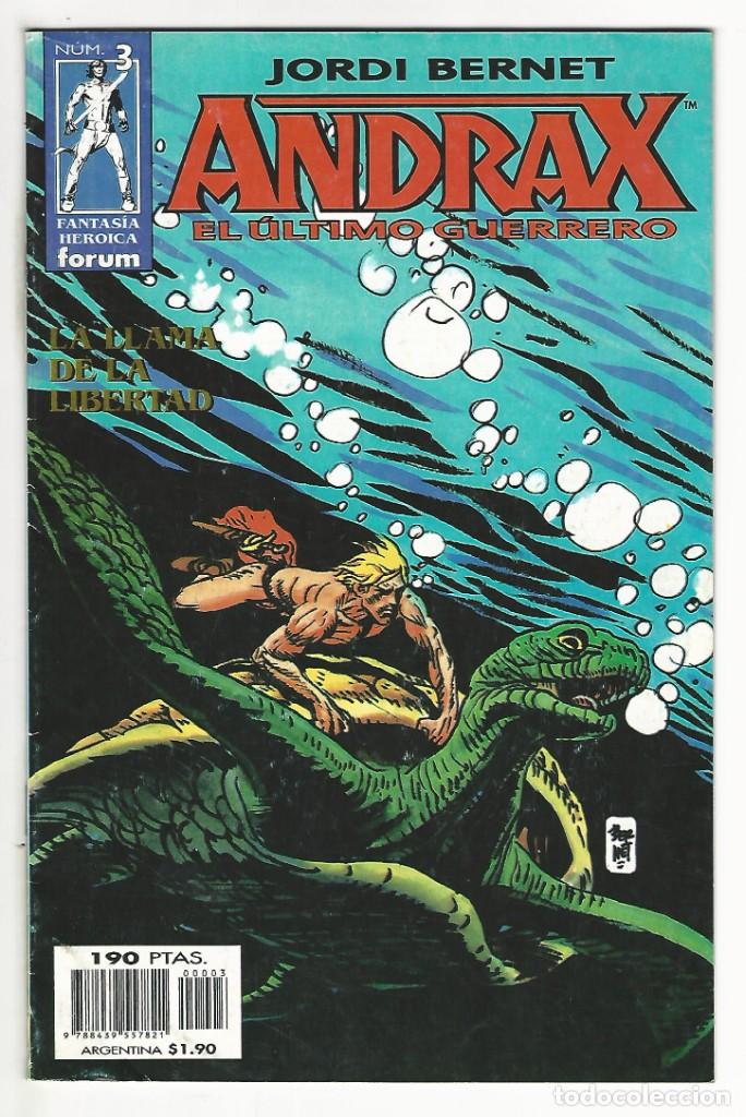 C&oacute;mics: Planeta. Forum. Andrax. El ultimo guerrero. 3 - Foto 1