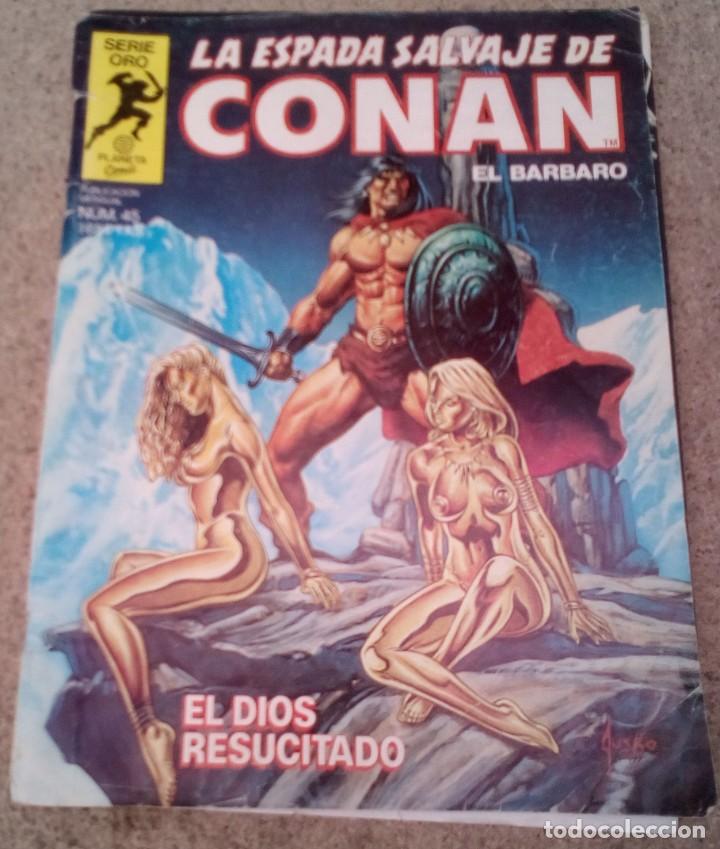C&oacute;mics: LA ESPADA SALVAJE DE CONAN EL BARBARO N&ordm; 45 - Foto 1