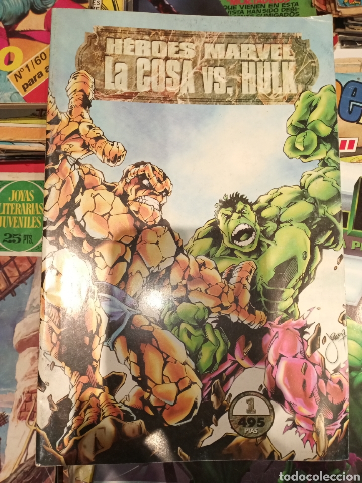 C&oacute;mics: H&eacute;roes Marvel La Cosa vs Hulk cj50 - Foto 1