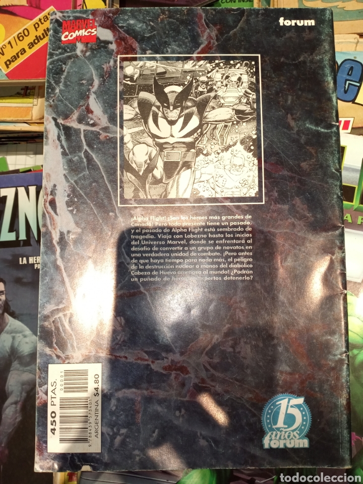 C&oacute;mics: H&eacute;roes Marvel Alpha Flight 1 cj50 - Foto 2