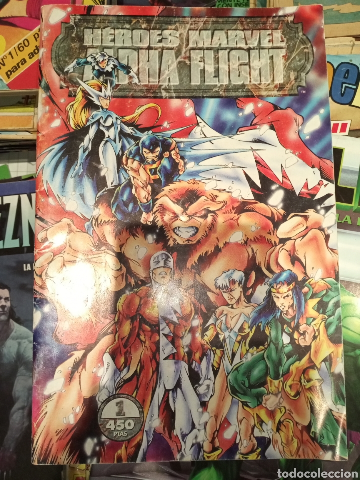 C&oacute;mics: H&eacute;roes Marvel Alpha Flight 1 cj50 - Foto 1