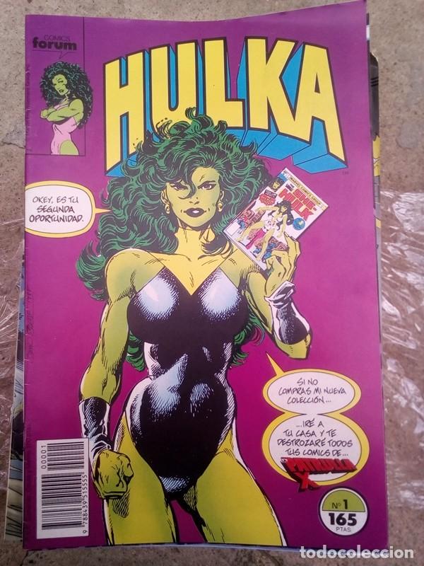 C&oacute;mics: HULKA 9 Numeros VOLUMEN 1. 1990 FORUM - Foto 1