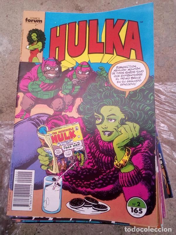 C&oacute;mics: HULKA 9 Numeros VOLUMEN 1. 1990 FORUM - Foto 2