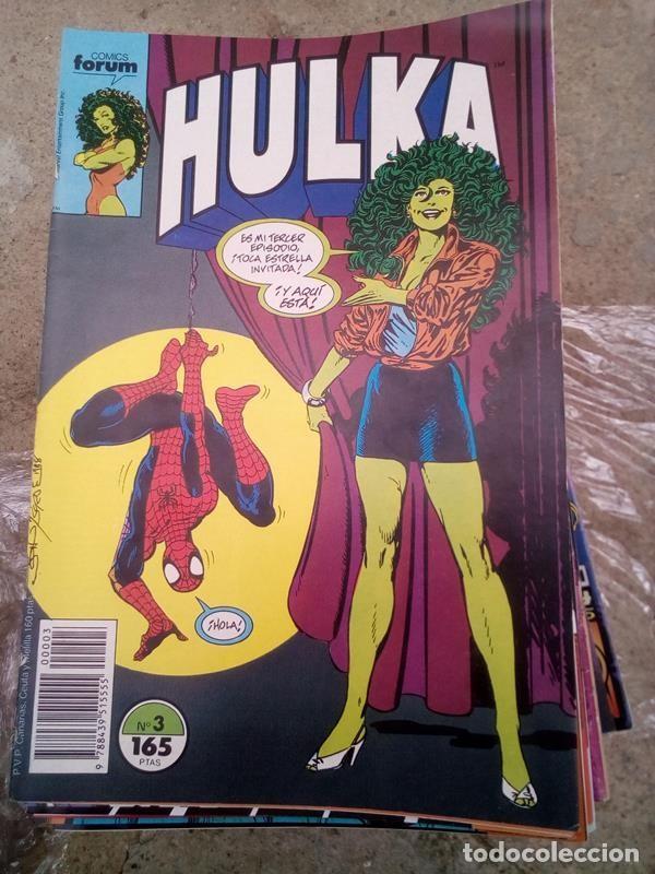 C&oacute;mics: HULKA 9 Numeros VOLUMEN 1. 1990 FORUM - Foto 3