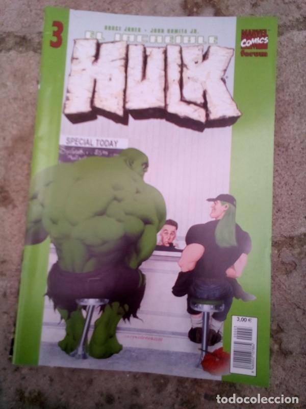 C&oacute;mics: EL INCREIBLE HULK. BRUCE JONES 10 numeros - Foto 3