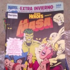 Cómics: MARVEL HEROS LA MASA EXTRA INVIERNO 1991. Lote 299916708
