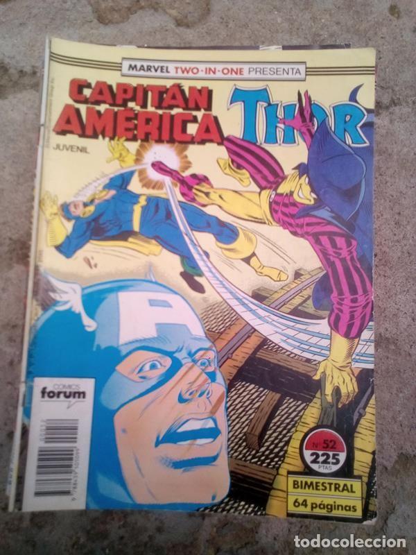 C&oacute;mics: CAPIT&Aacute;N AM&Eacute;RICA THOR N&ordm; 52-57-59-61 - Foto 1