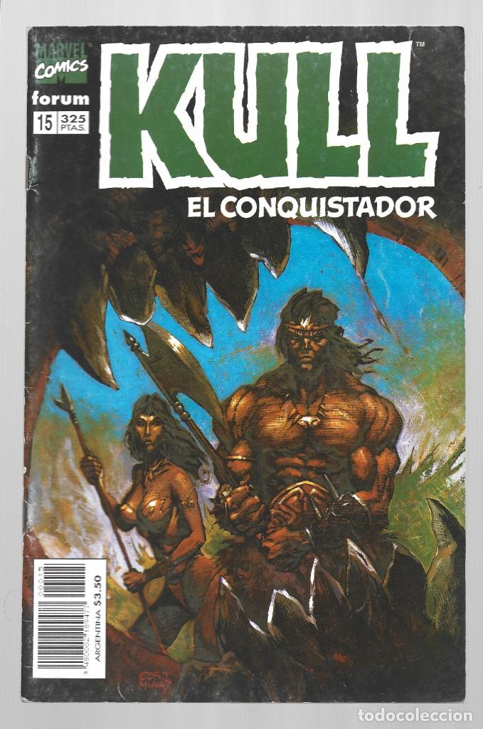 C&oacute;mics: Kull el conquistador 15, 1997, Forum, buen estado - Foto 1