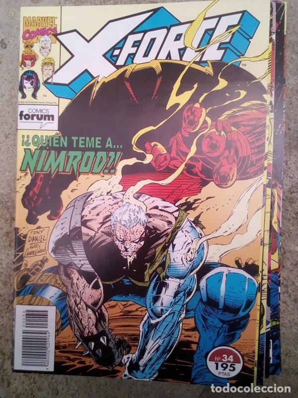C&oacute;mics: X-FORCE Vol I 11 comics N&ordm; 21 al 27 y del 33 al 36 - Foto 9