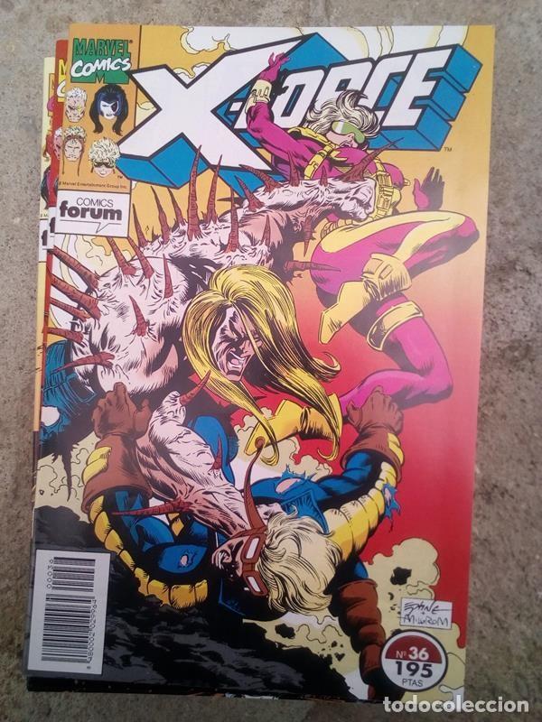 C&oacute;mics: X-FORCE Vol I 11 comics N&ordm; 21 al 27 y del 33 al 36 - Foto 11