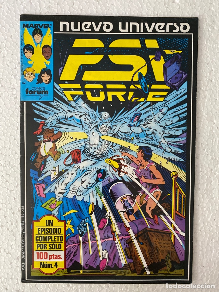 C&oacute;mics: PSI FORCE #4 FORUM MARVEL NUEVO UNIVERSO &laquo;IMPECABLE&raquo; - Foto 1
