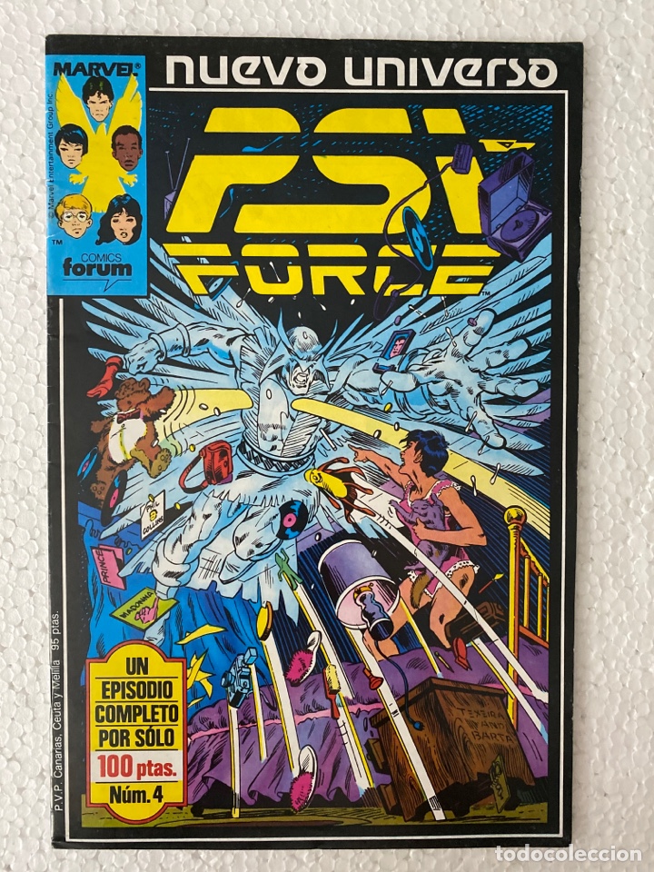 C&oacute;mics: PSI FORCE #4 FORUM MARVEL NUEVO UNIVERSO &laquo;buen estado&raquo; - Foto 1