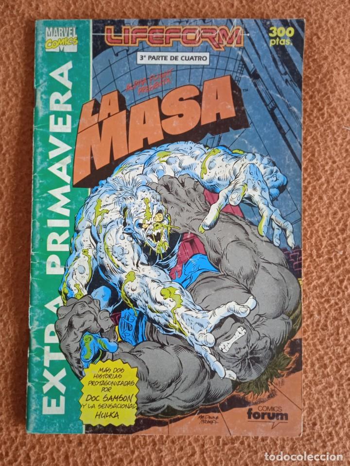 C&oacute;mics: LA MASA - LIFEFORM 3&ordf; PARTE - EXTRA PRIMAVERA 1991 - FORUM - Foto 1