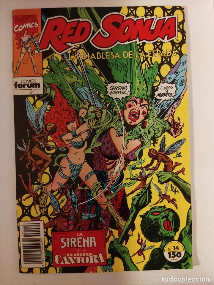 C&oacute;mics: RED SONJA LA DIABLESA DE LA ESPADA N&ordm; 14 DE ROY THOMAS Y FRANK THORNE - FORUM - Foto 1