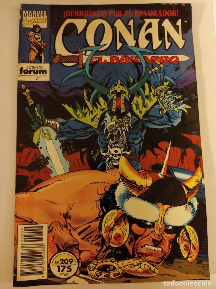 C&oacute;mics: CONAN EL B&Aacute;RBARO 1&ordf; EDICI&Oacute;N FORUM N&ordm; 209 - Foto 1