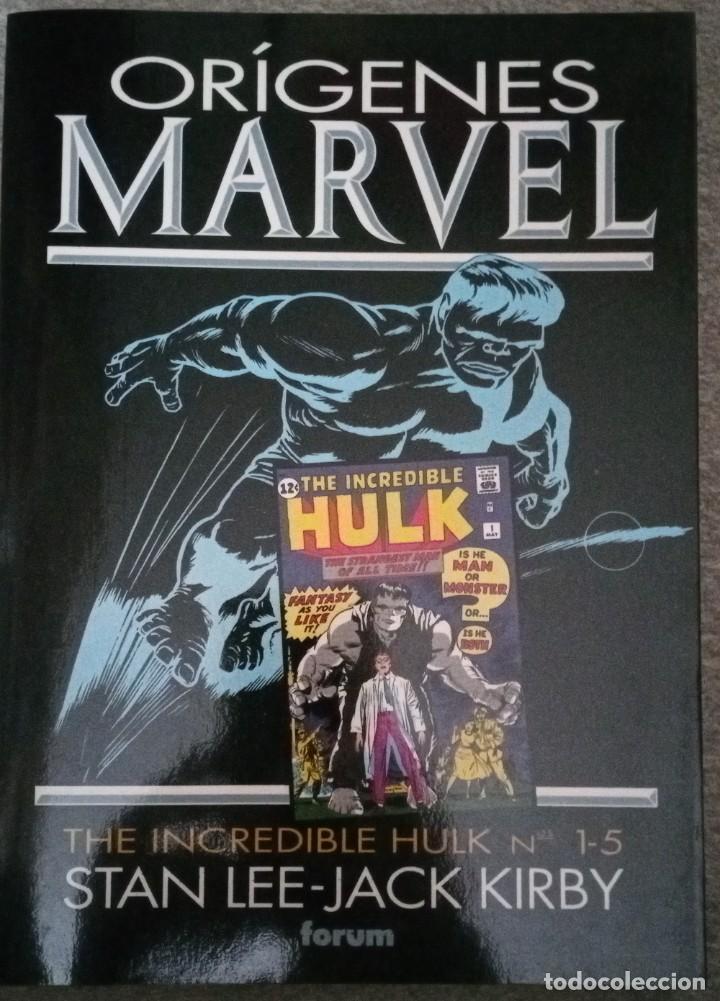 C&oacute;mics: OR&Iacute;GENES MARVEL vol.5: THE INCREDIBLE HULK - Foto 1