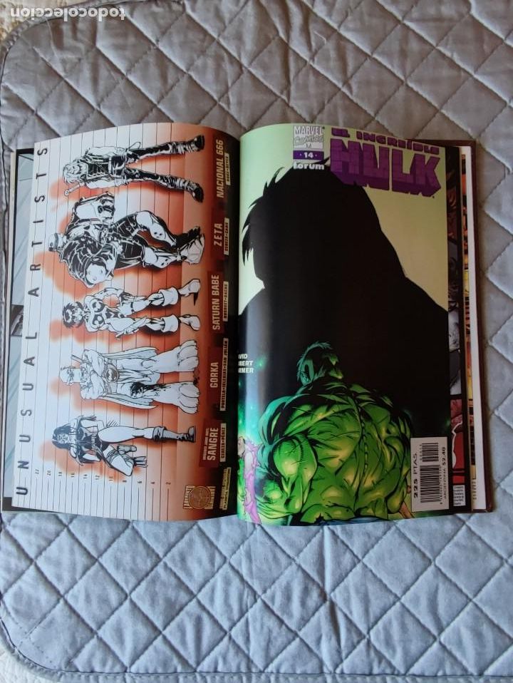 C&oacute;mics: Hulk de Peter David -Liam Sharp y El Increible Hulk Vol. III TOMO con 30 c&oacute;mics FORUM - Foto 10