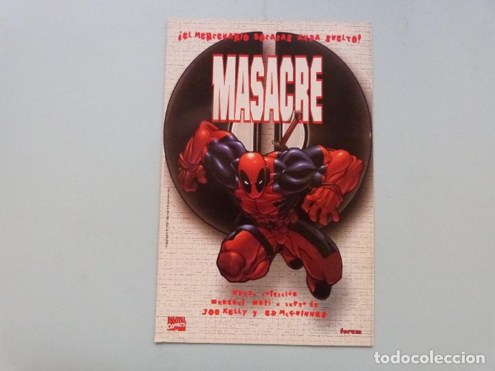 C&oacute;mics: COMIC DE X FORCE N&ordm; 20 A&Ntilde;O 1997 DE MARVEL COMICS FORUM LOTE 5 B - Foto 2