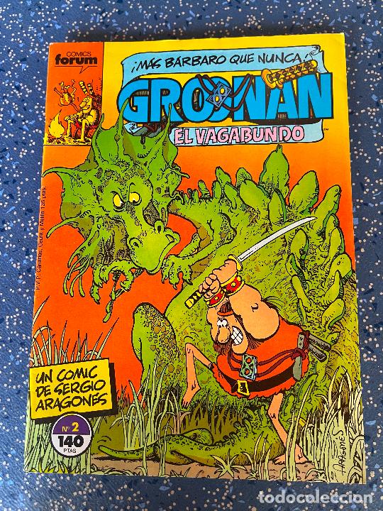 C&oacute;mics: FORUM GROONAN EL VAGABUNDO NUMERO 2 BUEN ESTADO - Foto 1