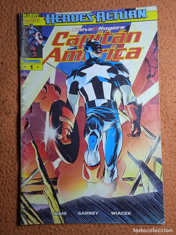 C&oacute;mics: Capit&aacute;n Am&eacute;rica vol 4 numero 1 Forum - Foto 1