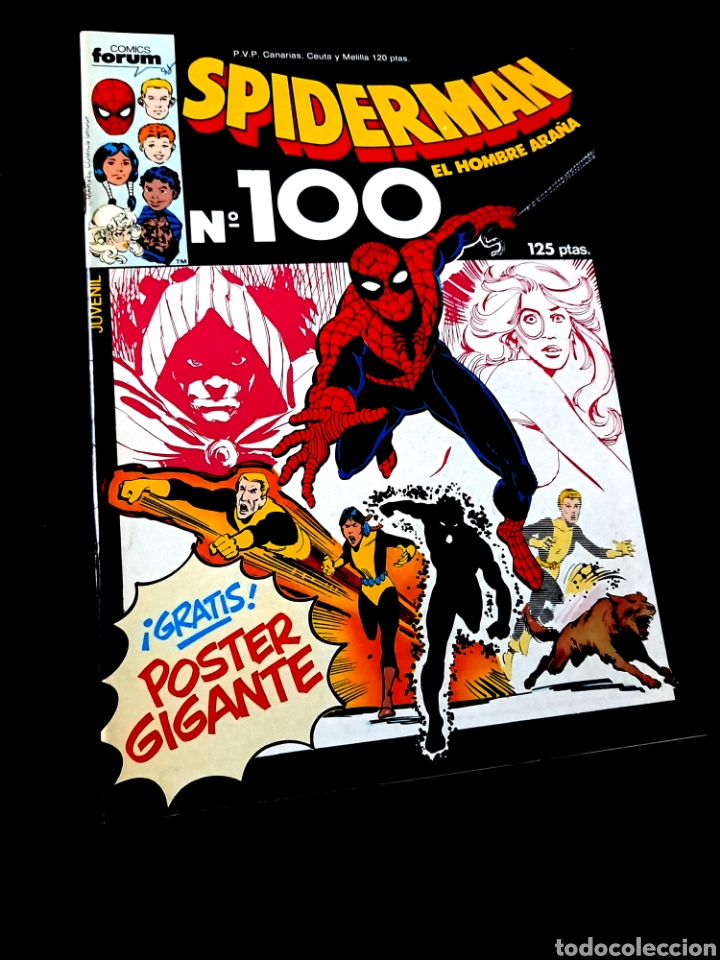 C&oacute;mics: EXCELENTE ESTADO SPIDERMAN 100 SIN P&Oacute;STER COMICS FORUM SPIDER-MAN - Foto 1