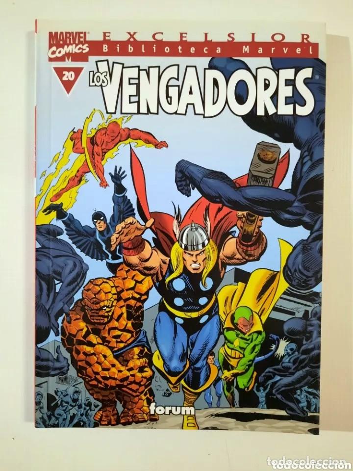 C&oacute;mics: BIBLIOTECA MARVEL VENGADORES 20 - TOMO MARVEL FORUM - Foto 1