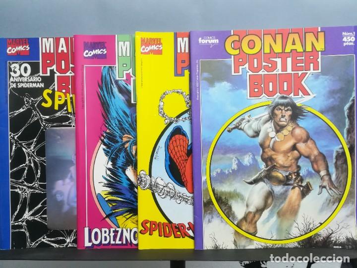 C&oacute;mics: MARVEL POSTER BOOK. COLECCI&Oacute;N COMPLETA. FORUM. MUY BIEN - Foto 1