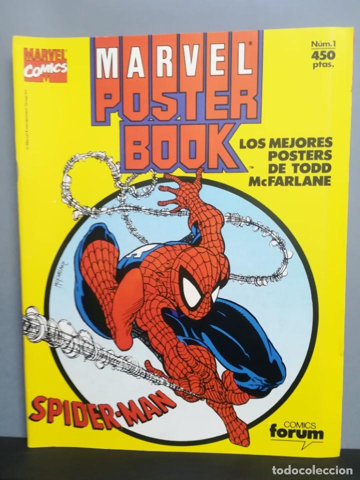 C&oacute;mics: MARVEL POSTER BOOK. COLECCI&Oacute;N COMPLETA. FORUM. MUY BIEN - Foto 8