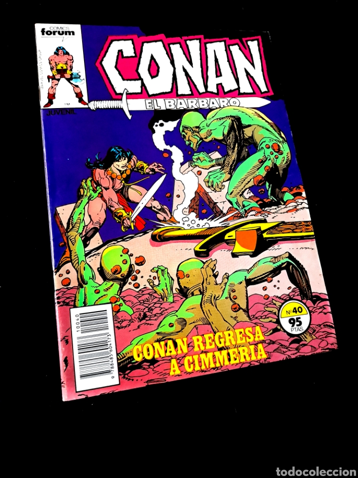 C&oacute;mics: DE KIOSCO CONAN EL BARBARO 40 COMICS FORUM - Foto 1