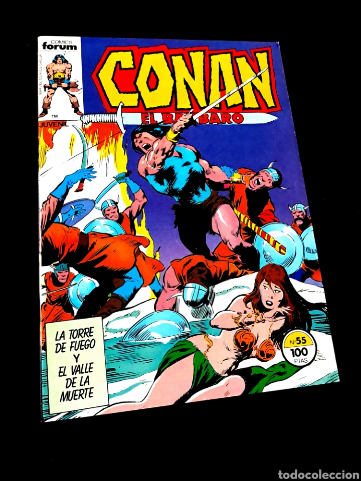 C&oacute;mics: DE KIOSCO CONAN EL BARBARO 55 COMICS FORUM - Foto 1