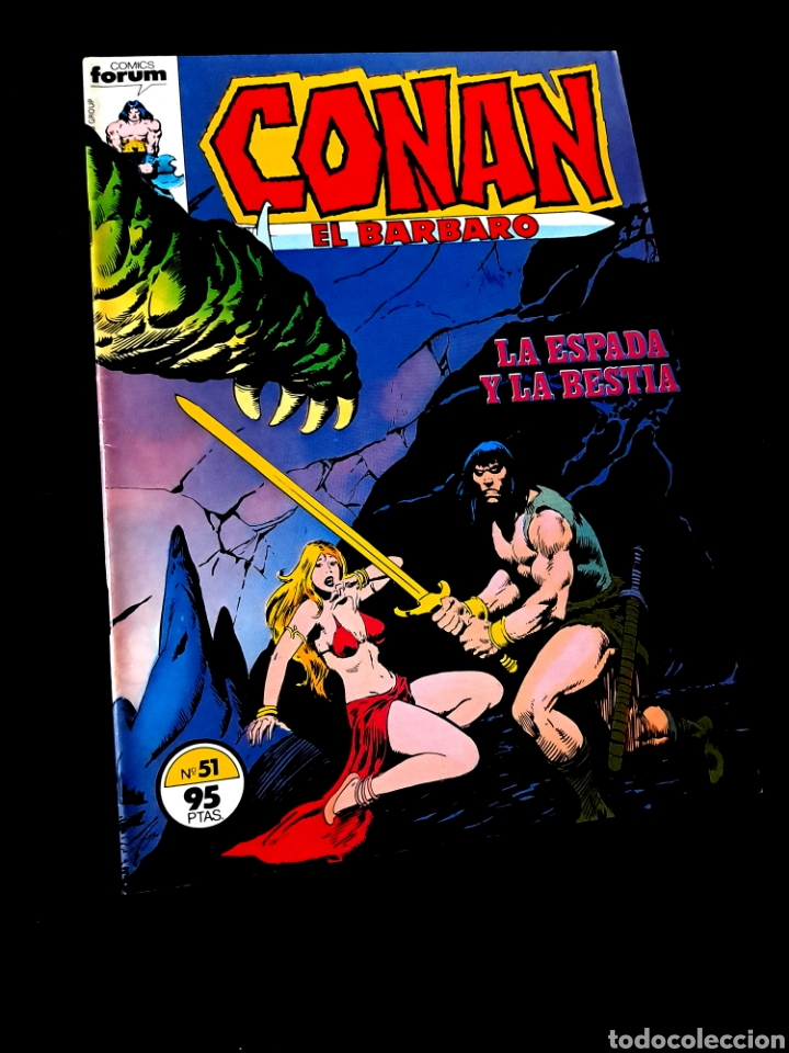 C&oacute;mics: DE KIOSCO CONAN EL BARBARO 51 COMICS FORUM - Foto 1